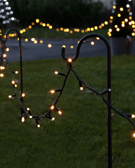 Instalatie de Craciun Liniara Yoto,Prelungitor 220V, 498 LED, 8 Jocuri de Lumini, Controler, Fir