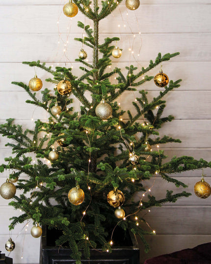 Instalatie de Craciun Tip Sir cu Baterii Fir Cupru 50 LED -uri