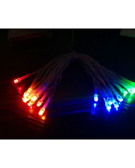 Instalatie de Craciun, ®, Tip Perdea, cu Baterii, 8 Jocuri de Lumini, Telecomanda,200 Led-uri