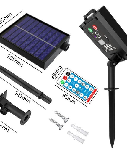 Instalatie Solara Craciun Turturi, IP44, 5 m, 143 Led-uri, Perdea Franjurata, rece, 8 jocuri de lumini, cu Telecomanda, 31V, 250 mAh, Acumulator de 1200 mAh, Exterior, Prelungitor 5 m inclus, Fir