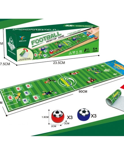 Joc Interactiv, Covor de Fotbal 90 x 20 cm, 1-4 Jucatori, +5 Ani, 6 Mingi Incluse