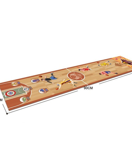 Joc Interactiv, Covor de Basket 90 x 20 cm, 1-4 Jucatori, +5 Ani, 6 Mingi Incluse