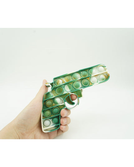 Jucarie antistres din silicon, Pop It Now and Flip It, Pistol, /