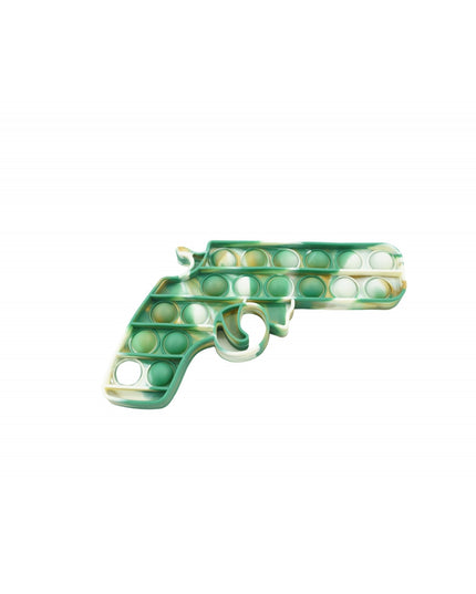Jucarie antistres din silicon, Pop It Now and Flip It, Pistol, /