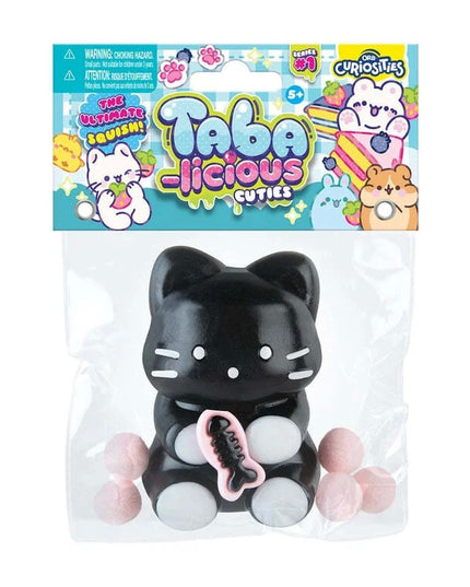 Jucarie Antistres Squishy, cu Revenire Lenta, Squeeze Pinch Family, Model Pisicuta, 10cm x6cm Ambalaj , 70 gr