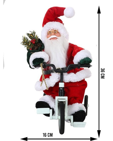 Jucarie decorativa, Mos Craciun, x , grosime , lana, tesatura de plus, poliester, interior/exterior