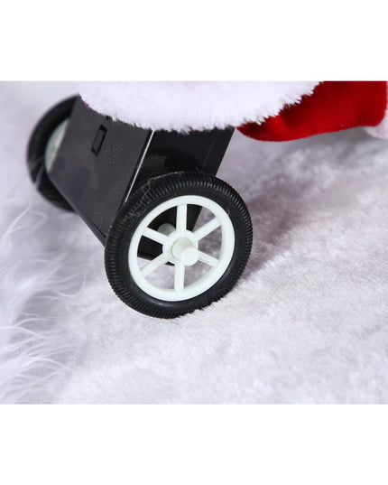 Jucarie decorativa, Mos Craciun, x , grosime , lana, tesatura de plus, poliester, interior/exterior