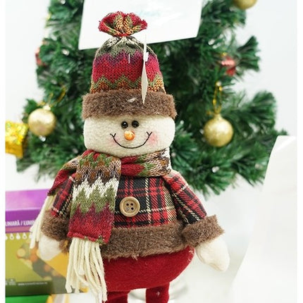 Jucarie decorativa, Om de zapada,lana, tesatura de plus, poliester, interior/exterior