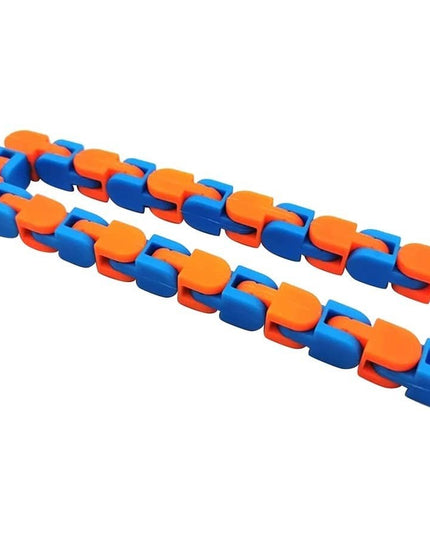Jucarie Senzoriala Antistres, Fidget Toys, Puzzle de Imbinat Tip Sarpe, 24 Piese, +3 Ani, /