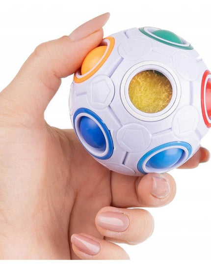 Jucarie interactiva antistres minge,+ 3 ani