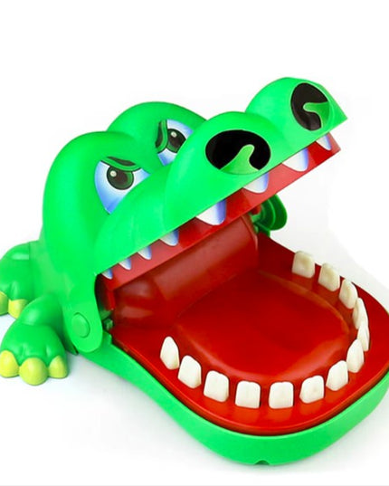 Jucarie interactiva Crocodil Dentist, Joc de Grup/Familie, 13 Dinti, Extra Big 21 x 14.5 x 11 cm