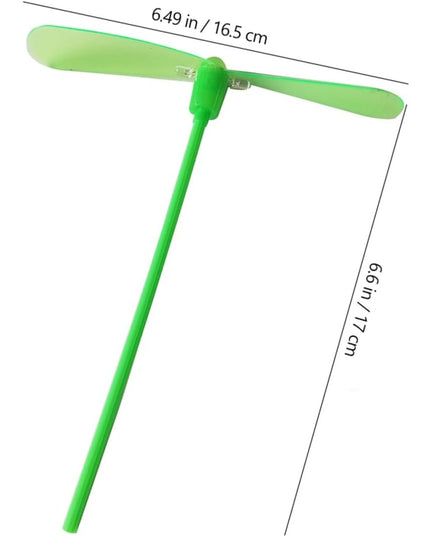 Set 4 Jucarii Libelula Zburatoare, Distractive pentru Copii, Aruncatoare Manuale din Plastic, cu Lumini