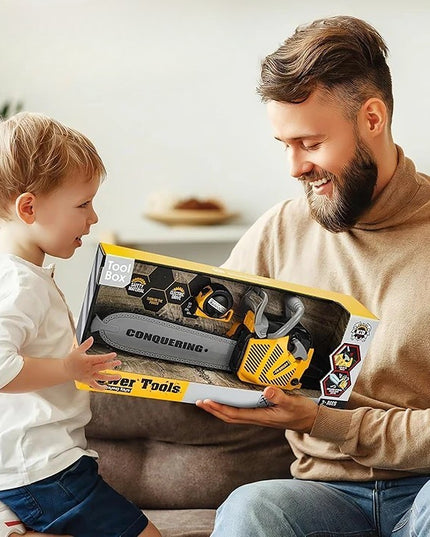 Jucarie Fierastrau Electric pentru Copii, cu Sunete și Lumini, Joc de Rol Interactiv, +3 Ani, 43 x 10 x 18.5 cm