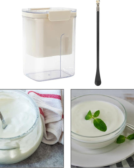 Presa Pentru Branza, Filtru de Iaurt, Strecuratoare de Iaurt Grecesc, Filtru de lapte,Lingura Alba