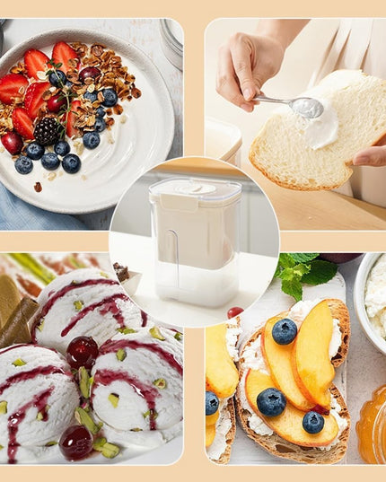 Presa Pentru Branza, Filtru de Iaurt, Strecuratoare de Iaurt Grecesc, Filtru de lapte,Lingura Neagra