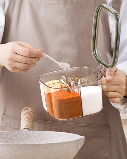 Depozitare Alimente, din Plastic/Silicon,5 Compartimente