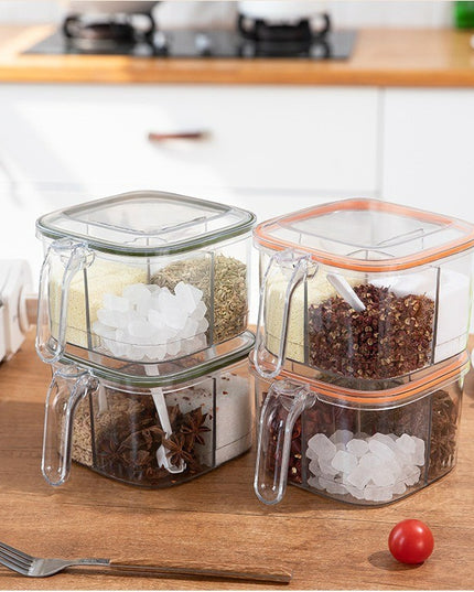 Depozitare Alimente, din Plastic/Silicon,5 Compartimente