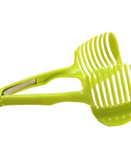 Ustenisla de bucatarie tip cleste pentru feliat fructe si legume material ABS