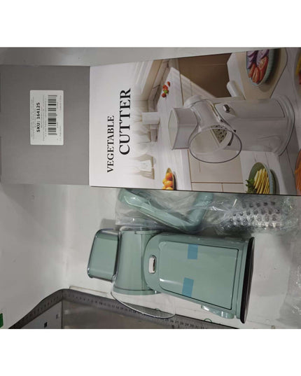 Razatoare Manuala, Rotativa cu Manivela, 10 Lame Interschimbabile, Anti-Stropire