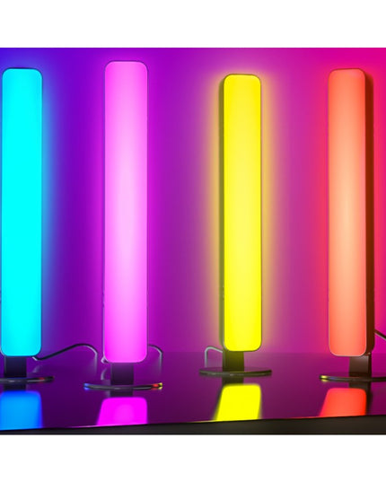 Lampa de Birou, RGB Colorat, 14 LED, Putere 5V, Telecomanda cu 24 de Taste, Cablu USB
