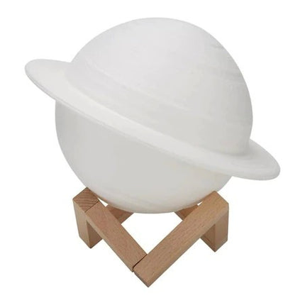 Lampa de Veghe, Model Planeta Saturn, 3D, Lumina