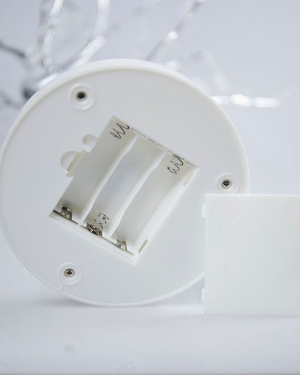 Lampa de veghe LED cu baterii si USB, Model Copac din cupru