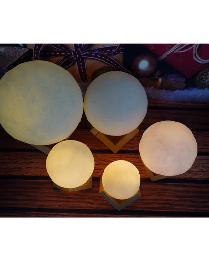 Lampa de veghe luna 3D Moon Light, lumina LED