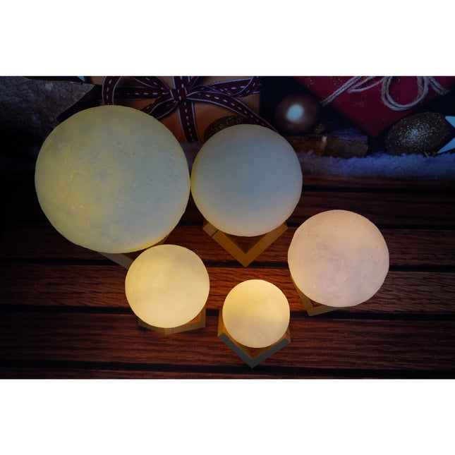 Lampa de veghe luna 3D Moon Light, lumina LED