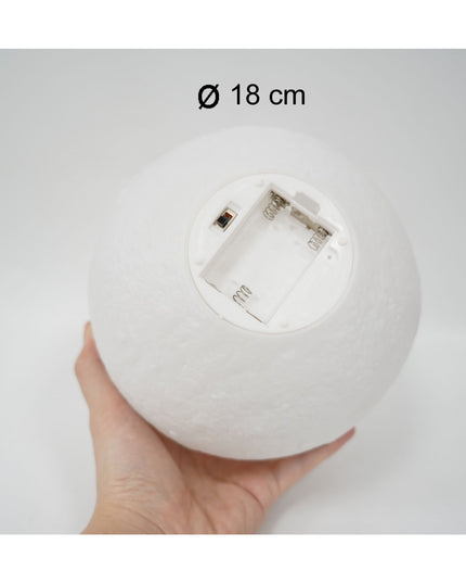 Lampa de veghe luna3D Moon Light, lumina LED