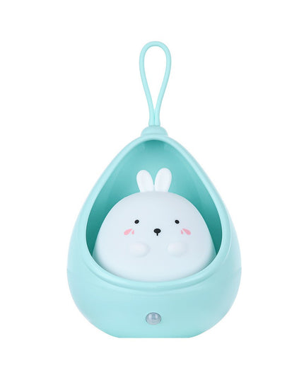 Lampa de veghe portabila cu 2 moduri de functionare silicon non-toxic, reincarcabila USB, senzor miscare