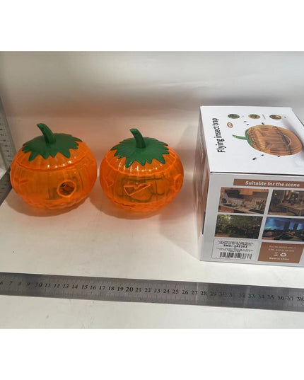 2 Capcane pentru Insecte, Forma de Dovleac,din ABS