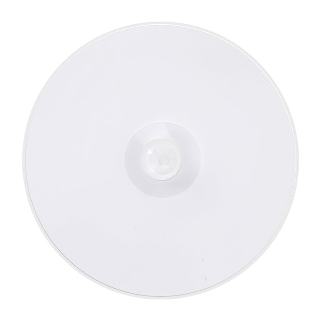 Lampa LED cu senzori de miscare, incarcare USB,3.7V, 400mah,material ABS, portabila, pentru camera bebelusului, dormitor, bucatarie, baie, 2 culori, lumina calda si rece, carcasa alba