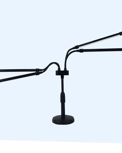 Lampa UV pentru cresterea plantelor, conectare la retea, 20W, 4 capete, 72 LED-uri, ajustabila pana la , Lumina