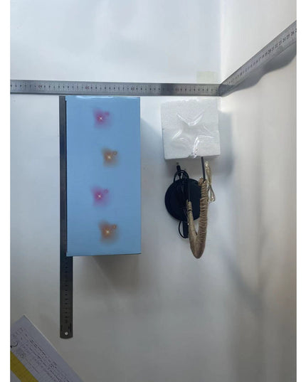 Lampa veghe semi-luna cu stea din sticla, led