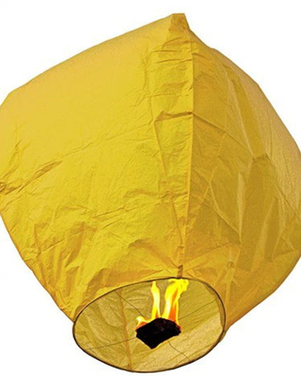 Lampion zburator, hartie biodegradabila