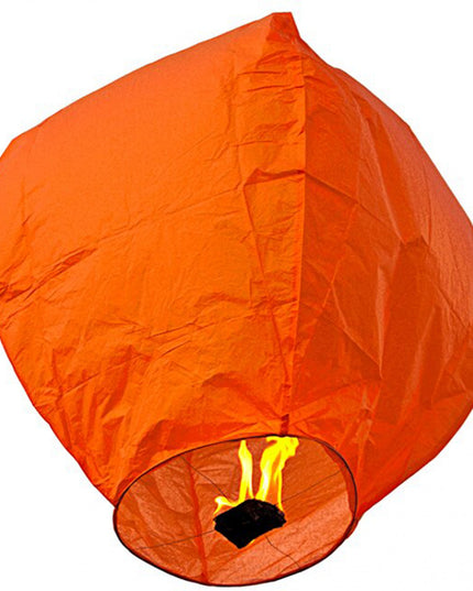 Lampion zburator, hartie biodegradabila