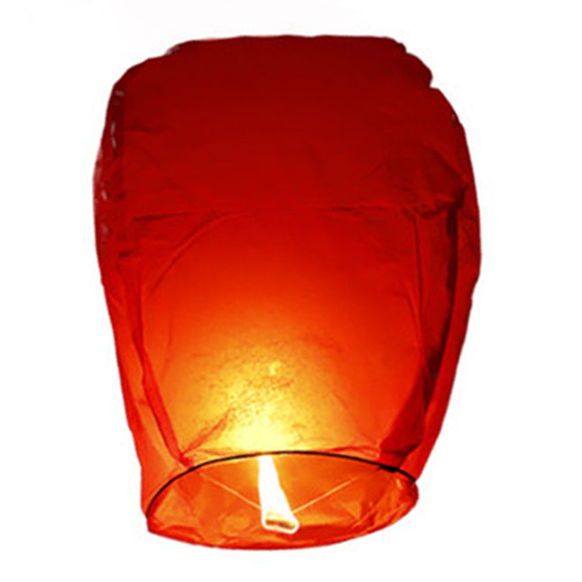 Lampion zburator, hartie biodegradabila