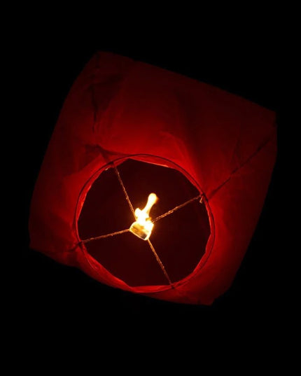 Lampion zburator, hartie biodegradabila