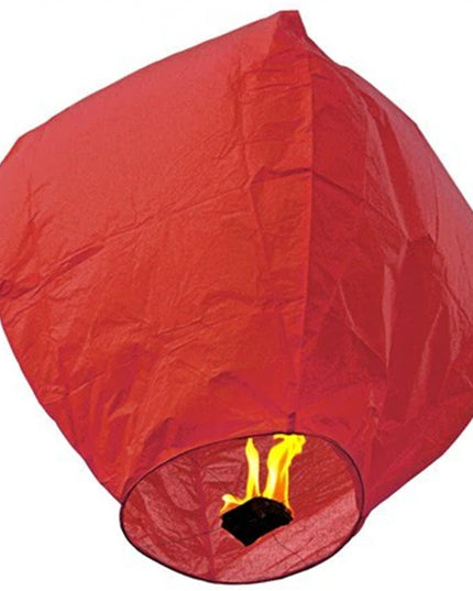 Lampion zburator, hartie biodegradabila