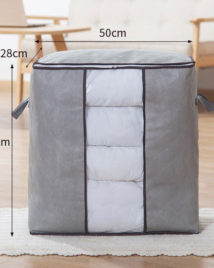 Husa de Depozitare, Intrebuintare Multipla, Pliabila, cu Fermoar Bidirectional si Fereastra Laterala Transparenta, Lavabila