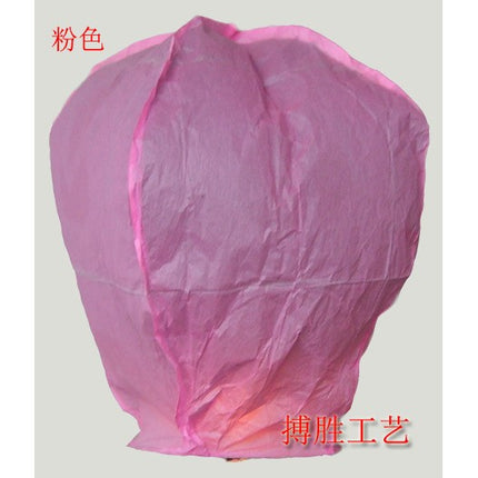 Lampion zburator, hartie biodegradabila