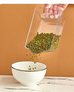 verde / Dozator de cereale Flippy, rotativ 360, 6 compartimente, capacitate 6 L, rezistent la umezeala, inchidere etansa, verde