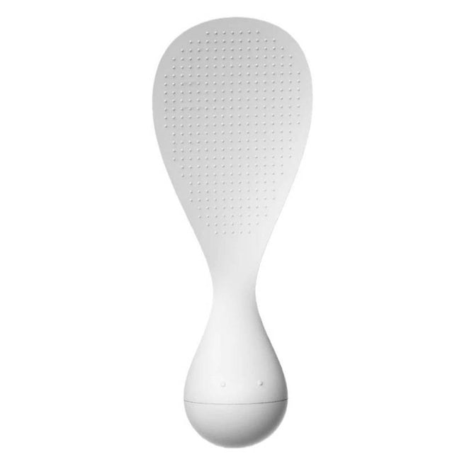 Lingura de Orez Termorezistenta cu Baza Antialunecare, Alba, Ideala pentru Preparare si Servire