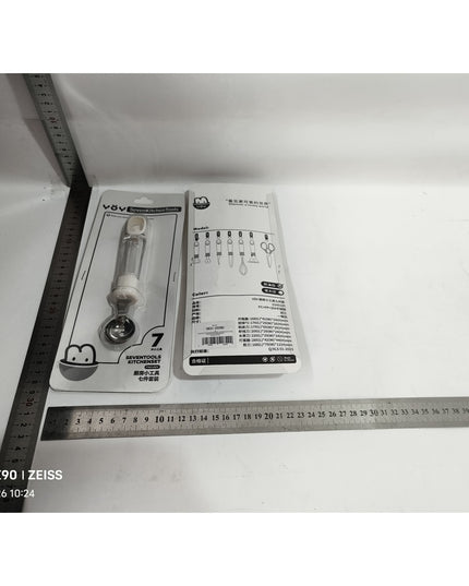 Lingura pentru Bile de Fructe, Scobitor Fructe, Ustensila Multifunctionala pentru Fructe, Accesoriu de Bucatarie, Lingura Antialunecare pentru Salata de Fructe