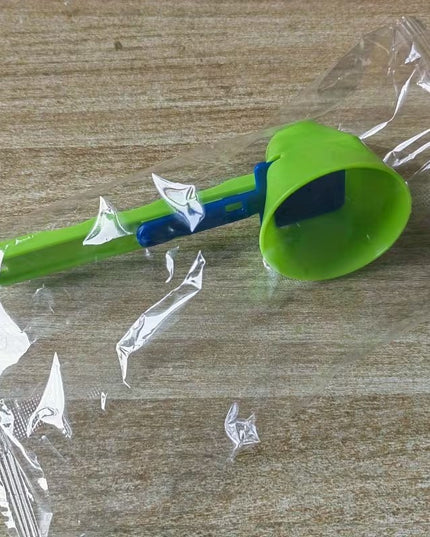 Lingura pentru Proteine, Lingura cu Palnie Culisanta, Lingura Dozator pentru Lapte Praf si Suplimente, 12.5 cm