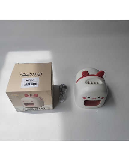 Mașină de Decojit Semințe, Mini Deschizător, Model Iepuras, Incarcare USB