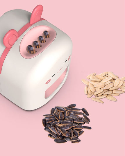 Mașină de Decojit Semințe, Mini Deschizător, Model Iepuras, Incarcare USB