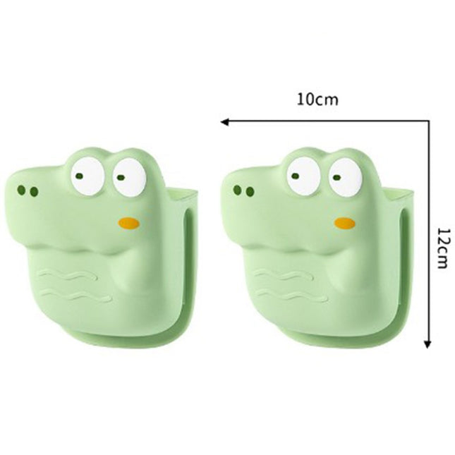 Manusa din Silicon pentru Cuptor, Anti-Alunecare, pentru Capace, Oale, Tigai, de Uz Casnic, Rezistent la Temperaturi Inalte, Model Animat