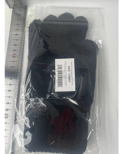 Manusi de Barbat, Model H, Functie Touchscreen (ecran tactil), Material Acril Tricotat, Manseta Elastica, Interior Catifelat, Marime Universala