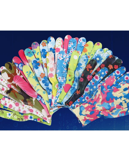 Manusi de Gradinarit, din Nailon, Marime Universala , Model Inflorat, Antiderapante